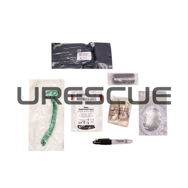 IFAK II (Individual First Aid Kit) with tourniquet, Multicam, Bandage, Gauze for wound packing, Nasopharyngeal airway, Occlusive dressing, Turnstile, Eye shield