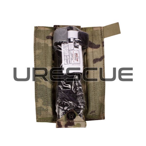 IFAK II (Individual First Aid Kit) with tourniquet, Multicam, Bandage, Gauze for wound packing, Nasopharyngeal airway, Occlusive dressing, Turnstile, Eye shield