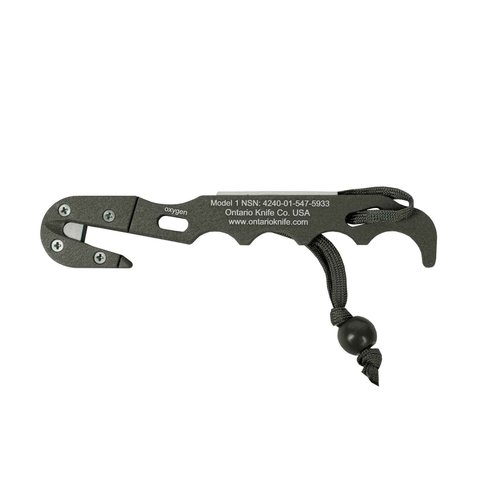 Ontario Model 1 Strap Cutter, Foliage Green, Strap cutter