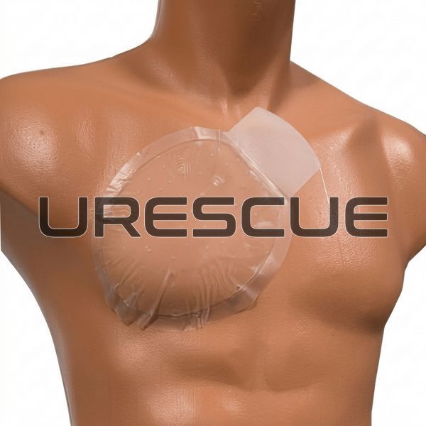 Окклюзионная наклейка HALO Chest Seal Flat Pack (без клапана, 2 шт) 2000000237770 фото