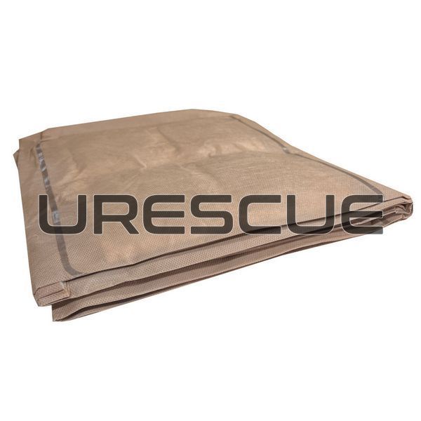 Ready-Heat 6-Panel Disposable Heated Blanket, Coyote Brown, Survival Blanket