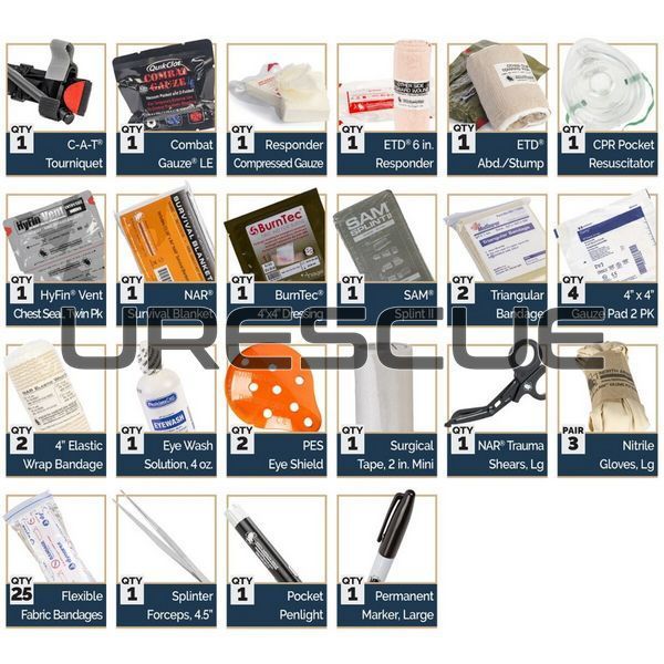 Комплект неотложной помощи для патрульных машин NAR Patrol Vehicle Trauma Kit 2000000100548 фото Комплект неотложной помощи для патрульных машин NAR Patrol Vehicle Trauma Kit 2000000100548 фото