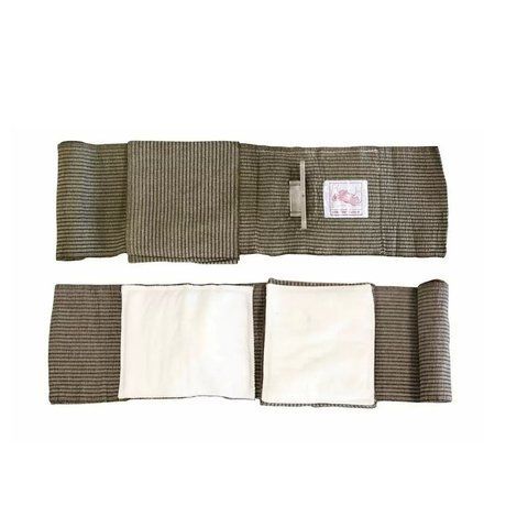 FirstCare 4&rdquo; Emergency Bandage w/2nd Mobile Pad, Gray, Bandage