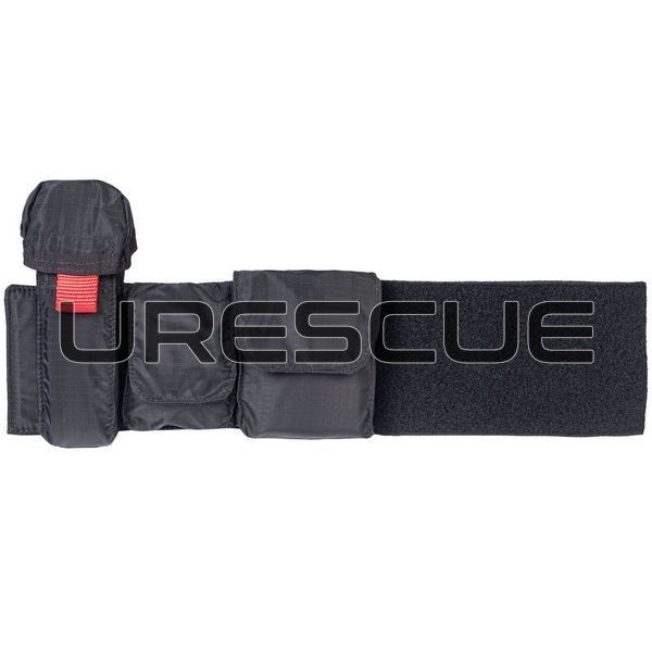 NAR Ankle Trauma Kit, Black, Gauze for wound packing, Elastic bandage, Turnstile