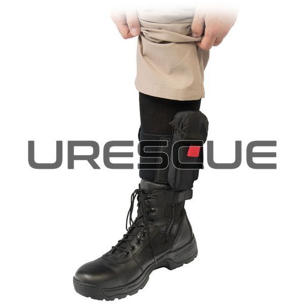 NAR Ankle Trauma Kit, Black, Gauze for wound packing, Elastic bandage, Turnstile