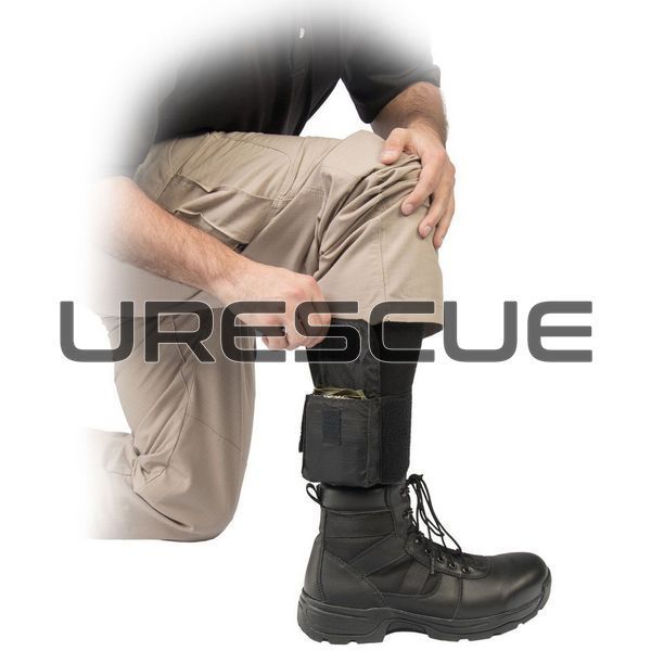 NAR Ankle Trauma Kit, Black, Gauze for wound packing, Elastic bandage, Turnstile
