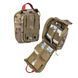 Mil-Tec IFAK Pouch 25-pieces Laser Cut, Multicam, Elastic bandage, Medical scissors, Heating blanket