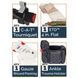 NAR Ankle Trauma Kit, Black, Gauze for wound packing, Elastic bandage, Turnstile