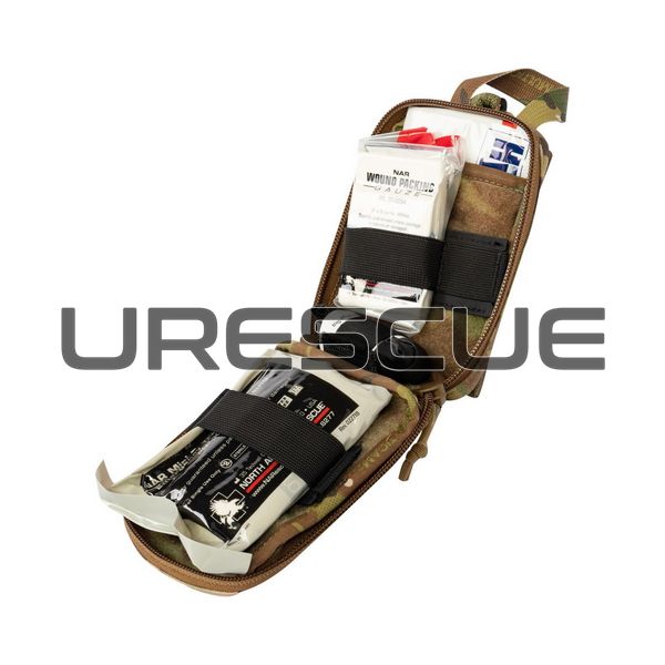 NAR Enhanced Trauma Aid Kit (ETAK) Basic, Multicam, Gauze for wound packing, Elastic bandage, Occlusive dressing