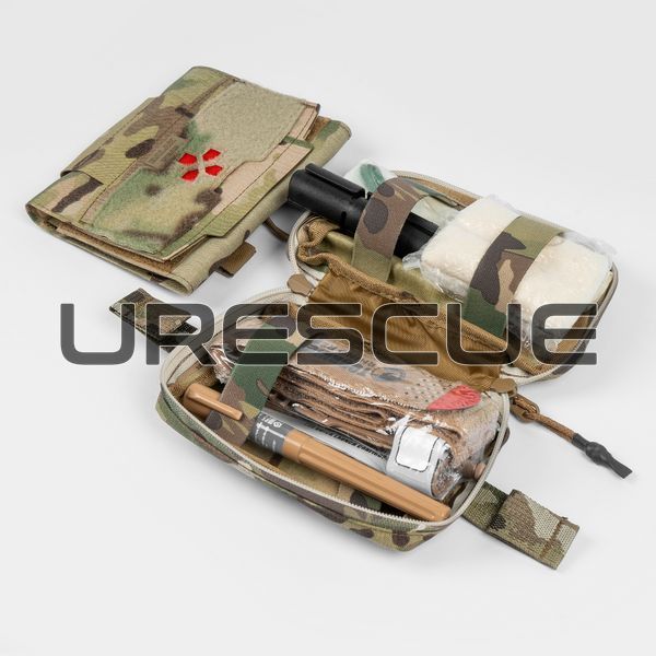 Balak Wear IFAK Mosquito V2 Personal First Aid Kit Pouch, Multicam, Pouch