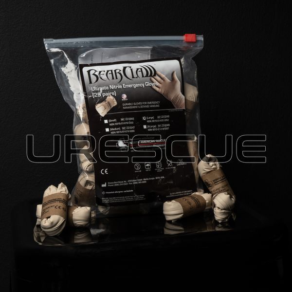 Набір нітрилових рукавичок NAR Black Talon Gloves 25 пар 2000000168012 фото