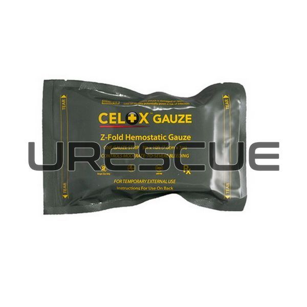 Celox Z-Fold Hemostatic Gauze 7.6cm х 3m, White, Hemostatic Gauze