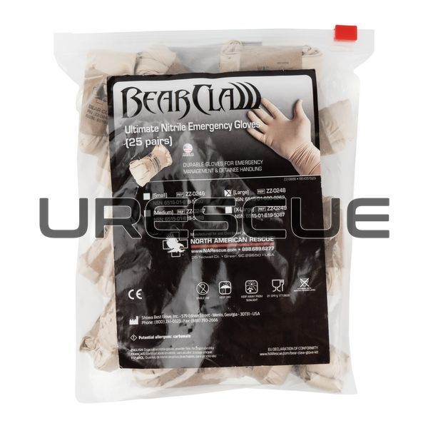 Набір нітрилових рукавичок NAR Black Talon Gloves 25 пар 2000000168012 фото