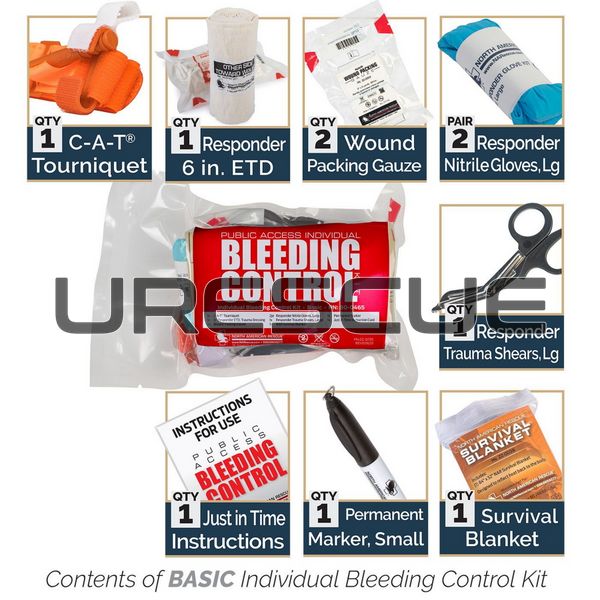 Набір першої допомоги NAR Public Access Individual Bleeding Control Kit - Basic 2000000130866 фото