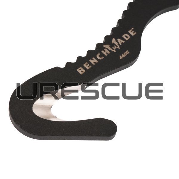 Benchmade 8 Hook safety cutter, Black, Strap cutter