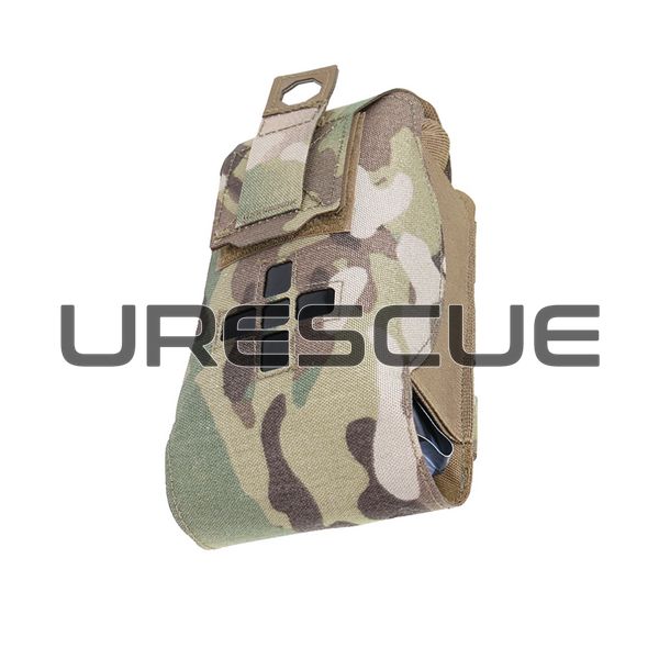 WAS Small Horizontal Laser Cut Individual First Aid Kit Pouch, Multicam, Pouch for turnstile