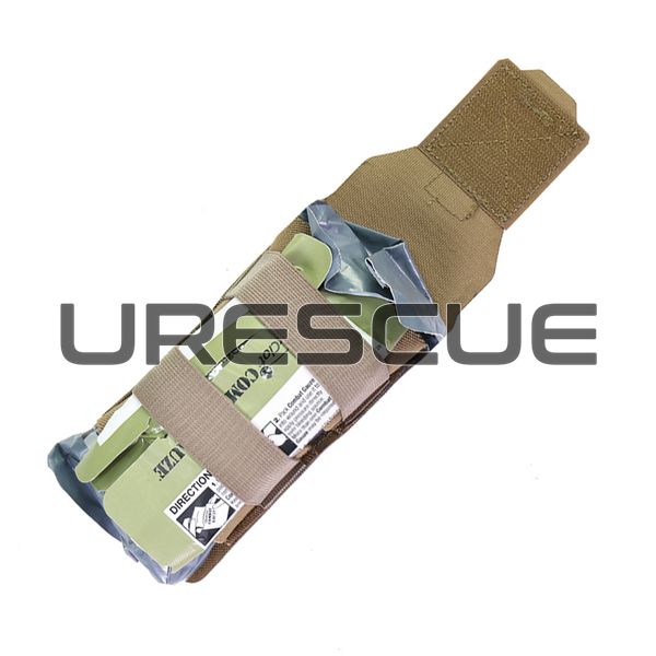 WAS Small Horizontal Laser Cut Individual First Aid Kit Pouch, Multicam, Pouch for turnstile