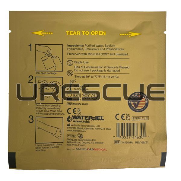 Противоожоговая повязка Water-Jel Military Tactical Burn Dressing 10 х 40 см 2000000212173 фото