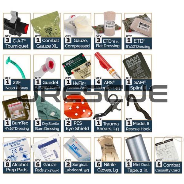 Тактична аптечка North American Rescue USMC Combat Lifesaver Kit 2000000074610 фото