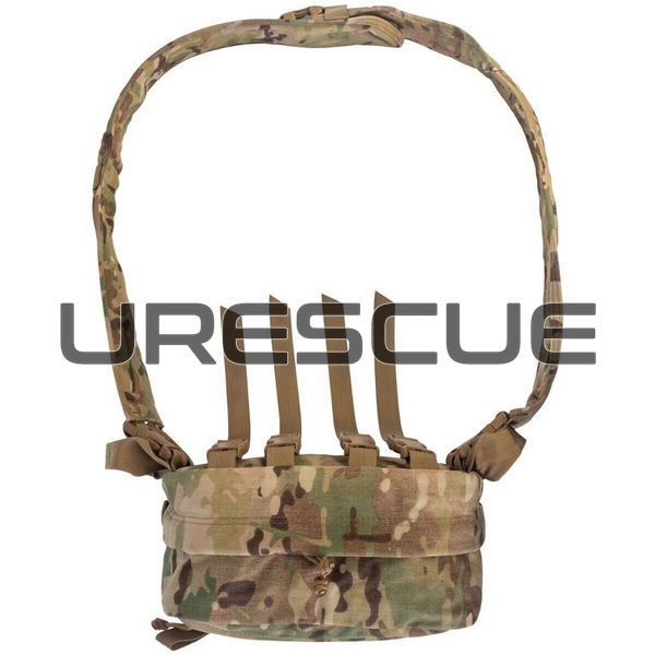 North American Rescue Squad Responder Kit, Multicam, Bandage, Elastic bandage, Medical rolled gauze, Decompression needles, Medical scissors, Nasopharyngeal airway, Occlusive dressing, Heating blanket, Turnstile, Traction splint, Eye shield