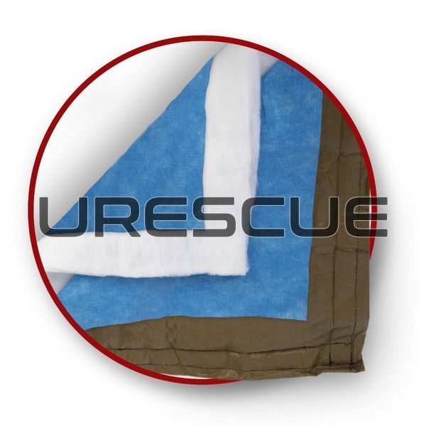 NAR Hypothermia Prevention & Management Kit Insula (HPMK-I), Olive Drab, Survival Blanket