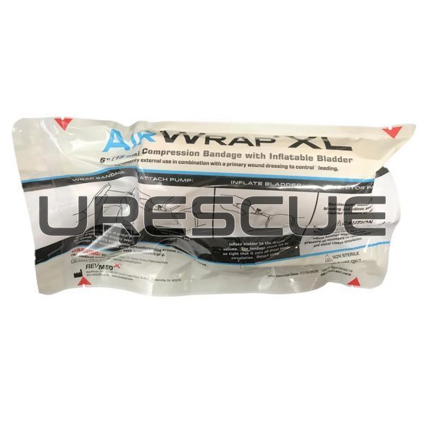 Компрессионный бандаж RevMedx AirWrap 6&rdquo; с надувной пневмокамерой 2000000211220 фото