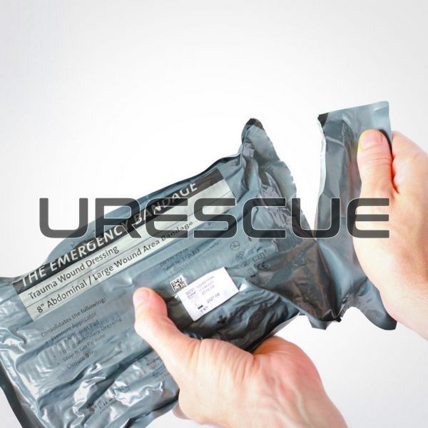PerSys Medical 8&rdquo; TAC Emergency Bandage, Gray, Bandage