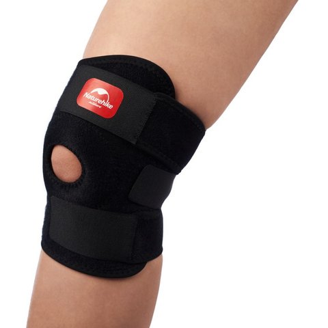 Naturehike Dura-light NH15A001-M Knee Brace, Black, Other