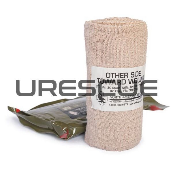 NAR Tactical Operator Response Kit IFAK, Coyote Brown, Bandage, Gauze for wound packing, Elastic bandage, Decompression needles, Nasopharyngeal airway, Occlusive dressing, Turnstile