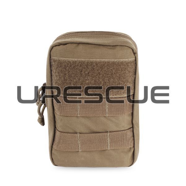 NAR Tactical Operator Response Kit IFAK, Coyote Brown, Bandage, Gauze for wound packing, Elastic bandage, Decompression needles, Nasopharyngeal airway, Occlusive dressing, Turnstile