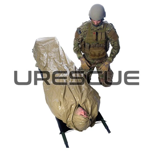 TacMed Solution Helios System, Coyote Tan, Survival Blanket