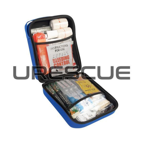 NAR Home Preparedness First Aid Kit, Blue, Gauze for wound packing, Elastic bandage, Medical scissors, Heating blanket, Turnstile, Traction splint