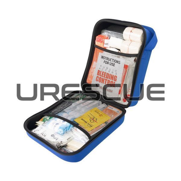 NAR Home Preparedness First Aid Kit, Blue, Gauze for wound packing, Elastic bandage, Medical scissors, Heating blanket, Turnstile, Traction splint