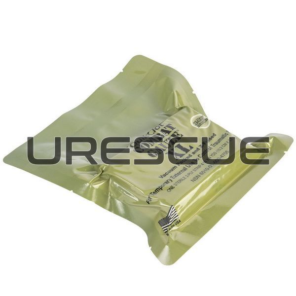 QuikClot Combat Gauze Z-Folded XL, White, Hemostatic Gauze