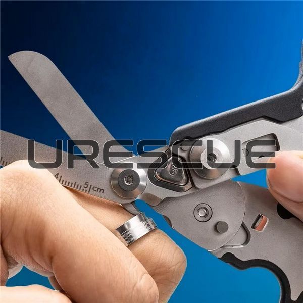 ACM Multifunction Scissors Raptors, Black, Medical scissors, Strap cutter