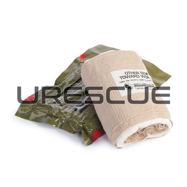 NAR Emergency Trauma Dressing (ETD) ABD 6"x12"x12"70", Brown, Elastic bandage