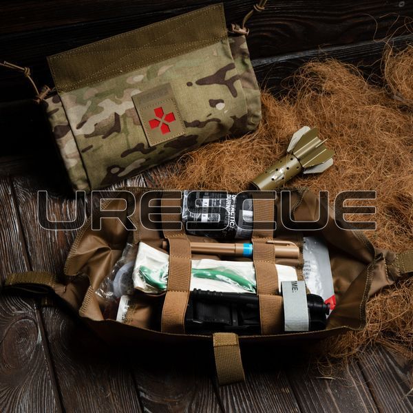 Punisher Roll First Aid Kit Pouch Multicam, Multicam, Pouch
