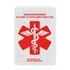 ECOpybook Set of Cards TCCC, White, Medical cards