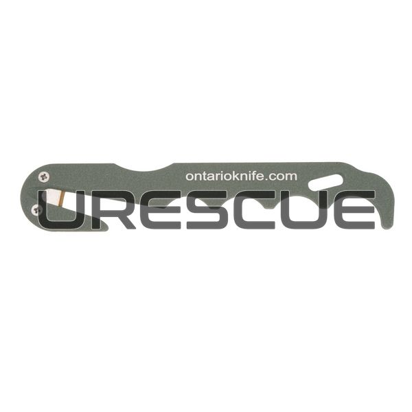 Ontario Model 4 Strap Cutter, Foliage Green, Strap cutter