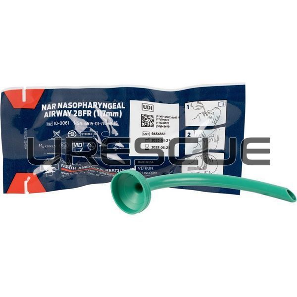 Воздуховод назофарингеальный NAR Nasopharyngeal Airway 28F без смазки 2000000166025 фото